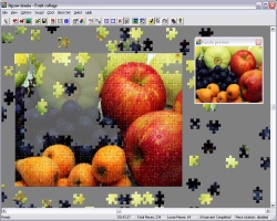 Jigsaw Puzzle of a Fruit collection