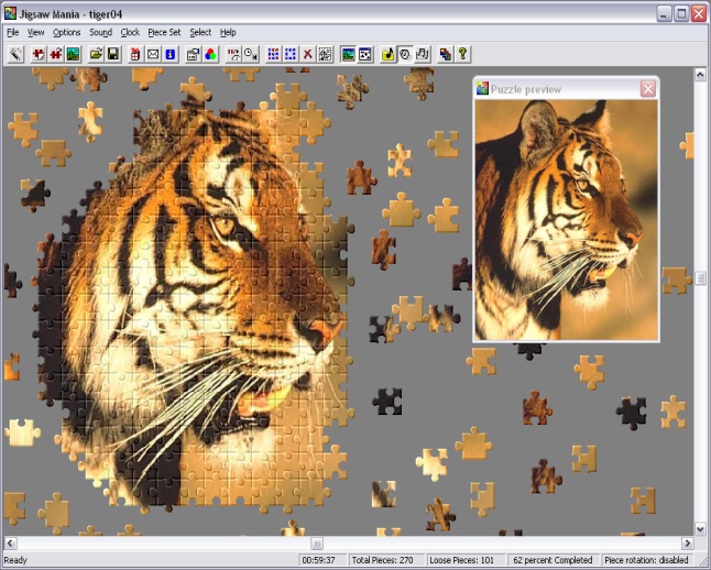 Jigsaw Mania - Create and play Jigsaws on your PC!