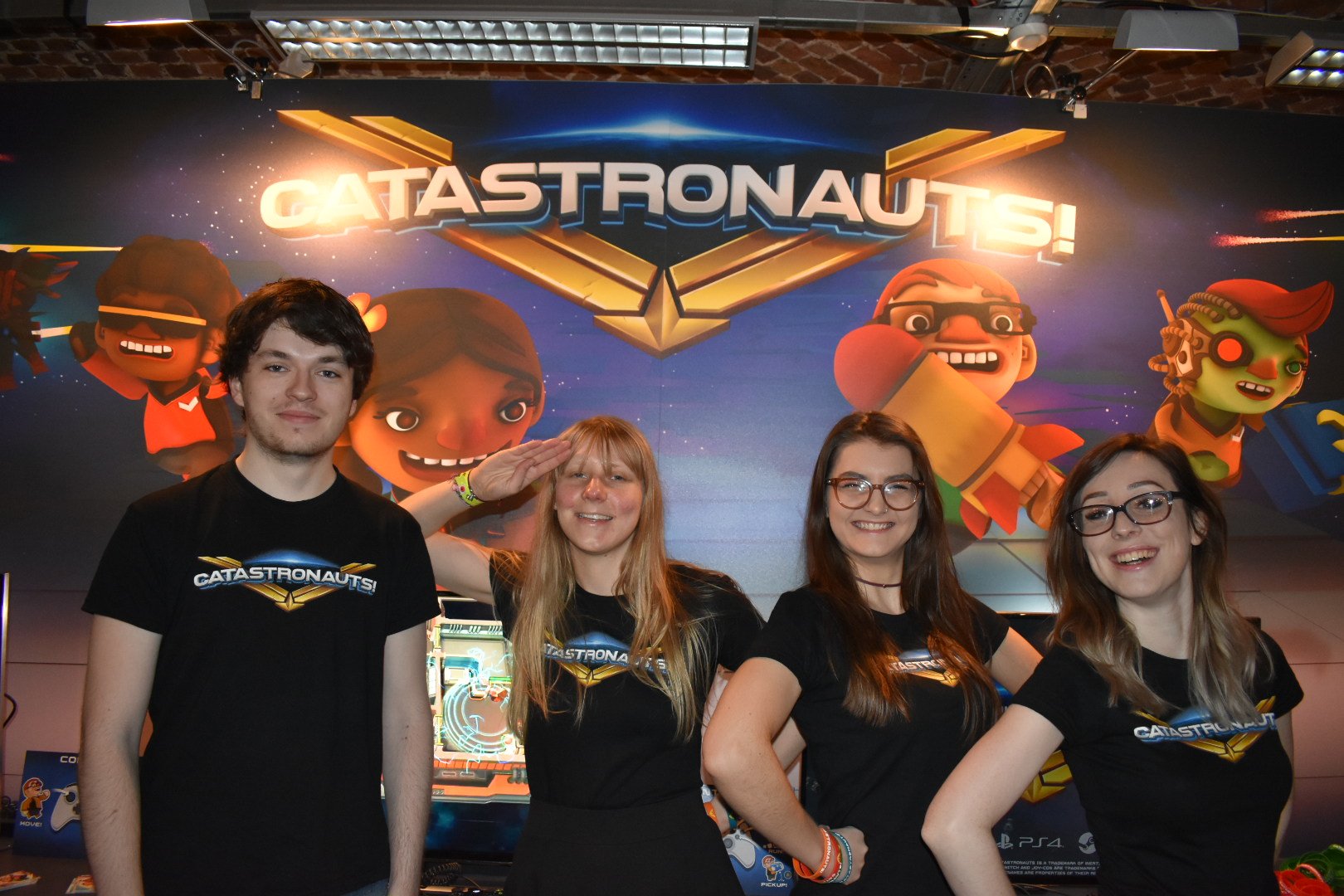 Some of the team at Rezzed