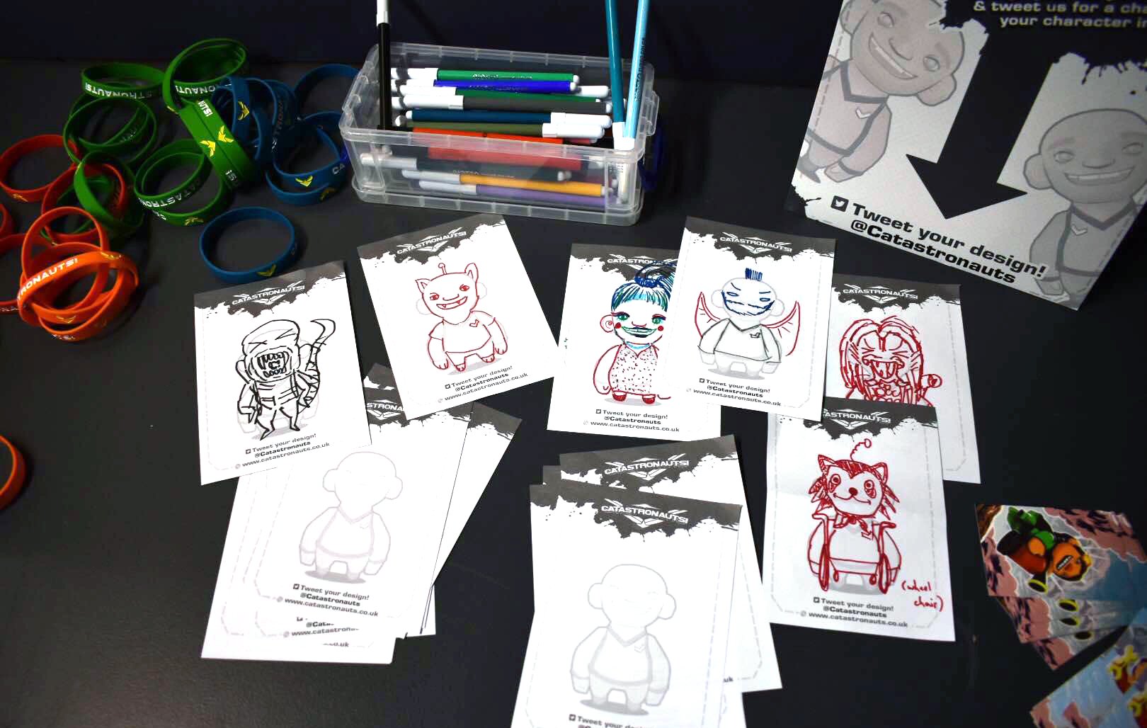 Catastronauts Competition and Merch at Rezzed