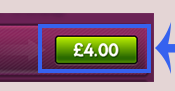 Purchase in game showing price of 4 pounds